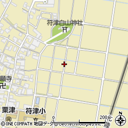 石川県小松市符津町周辺の地図