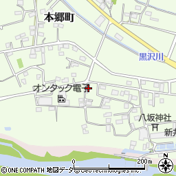 群馬県高崎市本郷町255周辺の地図