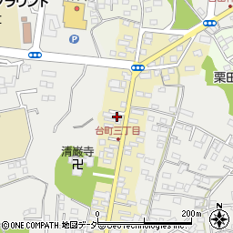 茨城県水戸市元台町1553周辺の地図