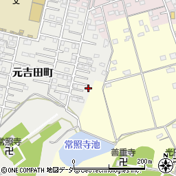 茨城県水戸市元吉田町2851-17周辺の地図