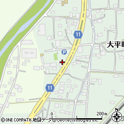 栃木県栃木市大平町川連395-1周辺の地図