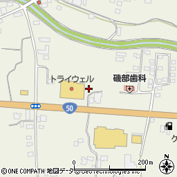 茨城県桜川市友部752周辺の地図