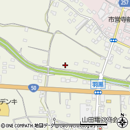 茨城県桜川市友部375周辺の地図
