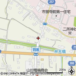 茨城県桜川市友部238-1周辺の地図