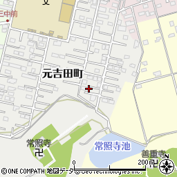 茨城県水戸市元吉田町2849-15周辺の地図