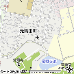 茨城県水戸市元吉田町2849-8周辺の地図