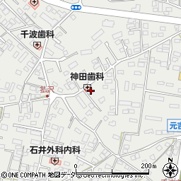 茨城県水戸市元吉田町94周辺の地図