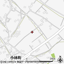 茨城県水戸市小林町周辺の地図
