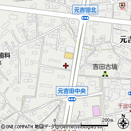茨城県水戸市元吉田町116周辺の地図