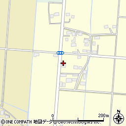 栃木県栃木市大平町牛久244周辺の地図
