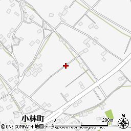 茨城県水戸市小林町周辺の地図