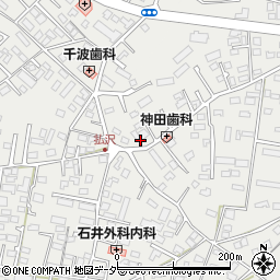 茨城県水戸市元吉田町4-5周辺の地図