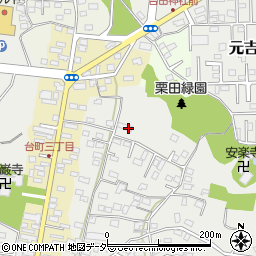茨城県水戸市元吉田町2423-2周辺の地図