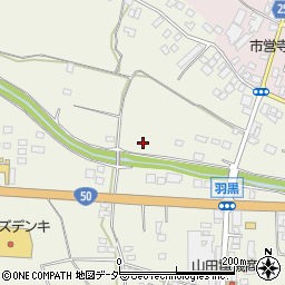 茨城県桜川市友部379周辺の地図