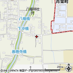 群馬県高崎市新保田中町217周辺の地図