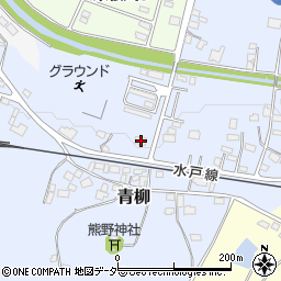 茨城県桜川市青柳135周辺の地図