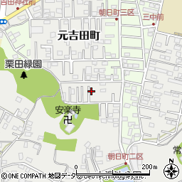 茨城県水戸市元吉田町2747-11周辺の地図