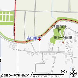 栃木県下野市絹板128周辺の地図
