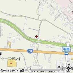 茨城県桜川市友部384周辺の地図