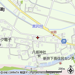 群馬県高崎市本郷町222-6周辺の地図