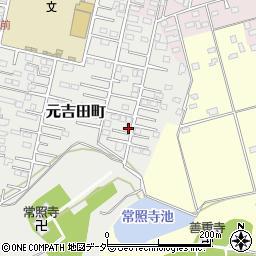 茨城県水戸市元吉田町2848-3周辺の地図