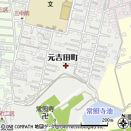 茨城県水戸市元吉田町2835-4周辺の地図