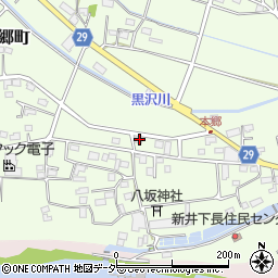 群馬県高崎市本郷町222-1周辺の地図