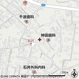 茨城県水戸市元吉田町4-4周辺の地図