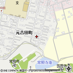 茨城県水戸市元吉田町2848周辺の地図