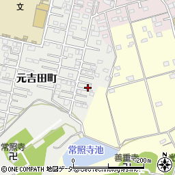 茨城県水戸市元吉田町2851-12周辺の地図