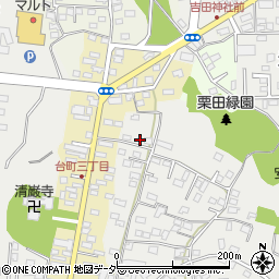茨城県水戸市元吉田町2417-1周辺の地図
