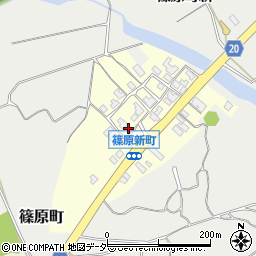 石川県加賀市篠原新町１周辺の地図