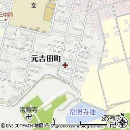茨城県水戸市元吉田町2848-1周辺の地図
