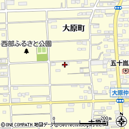 群馬県太田市大原町1638-1周辺の地図