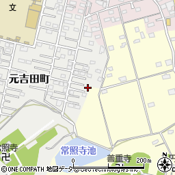 茨城県水戸市元吉田町2851-7周辺の地図