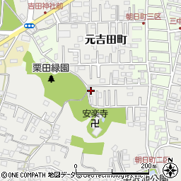 茨城県水戸市元吉田町2743周辺の地図