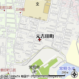 茨城県水戸市元吉田町2819周辺の地図