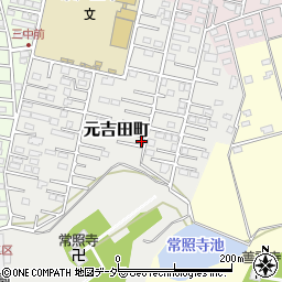 茨城県水戸市元吉田町2836-3周辺の地図