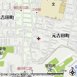 茨城県水戸市元吉田町2781-1周辺の地図