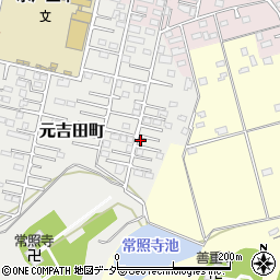 茨城県水戸市元吉田町2851-10周辺の地図