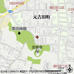 茨城県水戸市元吉田町2744-5周辺の地図