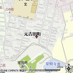 茨城県水戸市元吉田町2836-7周辺の地図