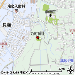塩川市之町神社周辺の地図