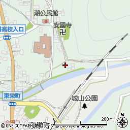 長野県安曇野市明科東川手潮941周辺の地図