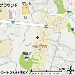 茨城県水戸市元台町1554周辺の地図