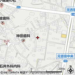 茨城県水戸市元吉田町91-4周辺の地図