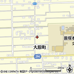 群馬県太田市大原町693-5周辺の地図