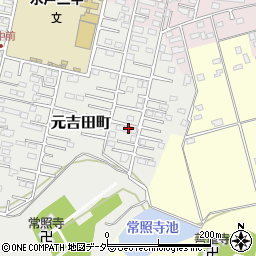 茨城県水戸市元吉田町2847-16周辺の地図