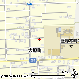 群馬県太田市大原町693-12周辺の地図