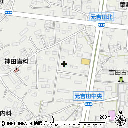 茨城県水戸市元吉田町84周辺の地図